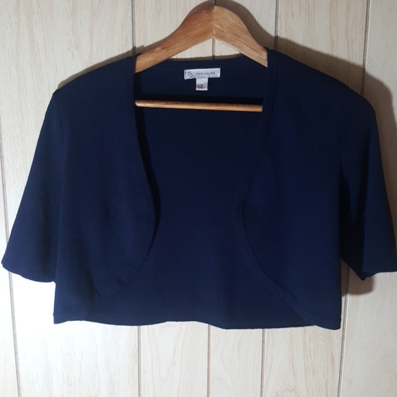Dress Barn Sweaters - Navy Dress Barn Shrug M